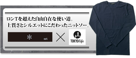 ast(エイエスティー) 別注ニットソー